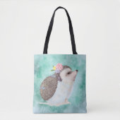 Waterverf Hedegel Tote Bag (Voorkant)