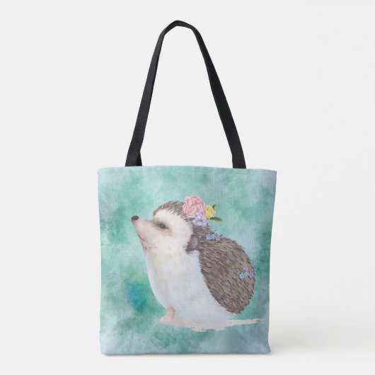 Waterverf Hedegel Tote Bag (Achterkant)