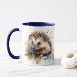 Waterverf Hedgehog mok