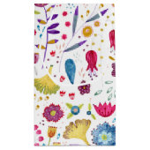 Waterverf Hedgerow Flowers Klein Cadeauzakje (Achterkant)