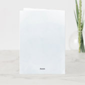 waterverf Heilige Kruis Hartelijk dank Kaart (Achterkant)