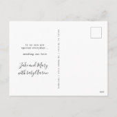 waterverf hekelt kleurrijke rand Foto Briefkaart (Achterkant)