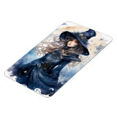 Waterverf heks [2] magneet (Linkerzijde)