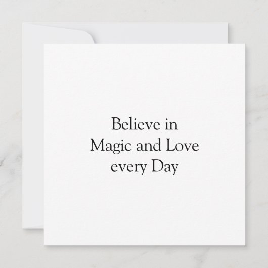 Waterverf Heks Eenhoorn Fantasy Art Magic Quote (Achterkant)