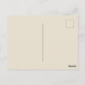 Waterverf heks Herfst loof grillig halloween Briefkaart (Achterkant)