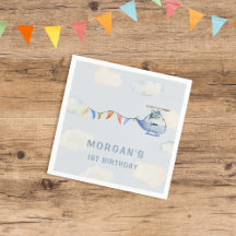 Waterverf helikopter Schattige Wolf eerste verjaar