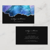 waterverf hemelterij zwart visitekaartje (Voorkant / Achterkant)