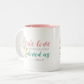 Waterverf Herb Christelijke Bijbelse mok (Voorkant links)