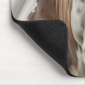 Waterverf Hereford Koe Portret Muismat (Hoek)