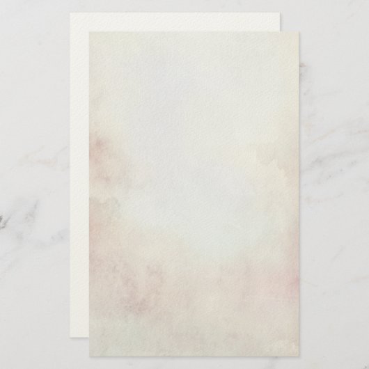 Waterverf Herfst Achtergrond Briefpapier (Voorkant / Achterkant)