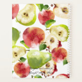 Waterverf herfst appels dagelijkse Planner / Journ (Achterkant)
