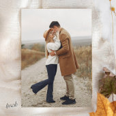 Waterverf Herfst Berg Bos Boho Foto Bruiloft Save The Date