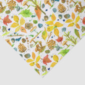 Waterverf herfst bladeren tissuepapier (Detail)