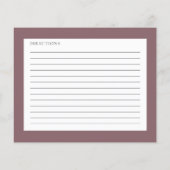 Waterverf herfst bladeren Vrijgezellenfeest recept (Achterkant)