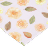 Waterverf Herfst Bloemen Baby shower Party Tafelkleed (Gekanteld)