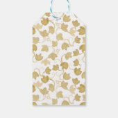 waterverf herfst bloemen dank u cadeaulabel (Achterkant)