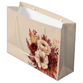 Waterverf Herfst Bloemen- Groot Cadeauzakje (Voorkant Gekanteld)