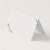 Waterverf herfst bloemen Hartelijk dank Visitekaartje (Achterkant)