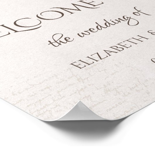 Waterverf herfst bloemen sparen de Datum Poster (Hoek)