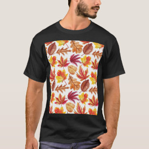 Waterverf herfst botanische, naadloze compositie. t-shirt