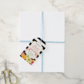 Waterverf Herfst Bruiloft Borrel Dank Je Wel Cadeaulabel (Met Touw)