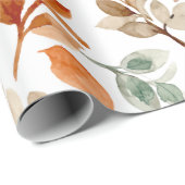 Waterverf Herfst Cadeaupapier (Rol Hoek)