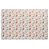 Waterverf Herfst Doodles - Naadloos patroon Stof (Fat Quarter)
