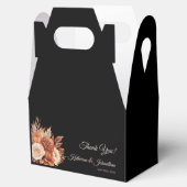 Waterverf herfst Elegance-bruiloft dank u- Bedankdoosjes (Geopend)