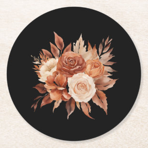 Waterverf herfst Elegance-Paper Onderzetter