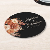 Waterverf herfst Elegance-Paper Onderzetter (Gebogen)