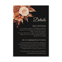 Waterverf herfst Elegantie-bruiloft-