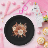 Waterverf herfst elegantie-bruiloft papieren bordje (Feest)