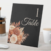 Waterverf herfst Elegantie-bruiloft- Reclamebord Met Voetstuk (Insitu)