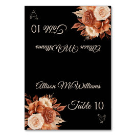 Waterverf Herfst Elegantie-Poultry Icon- Kaart