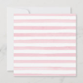 Waterverf Herfst Floral Pumpkin Baby shower Kaart (Achterkant)