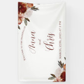 WATERVERF HERFST FLOWERS WEDING SPANDOEK (Verticaal)