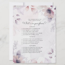 waterverf herfst foliag Baby shower