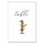 Waterverf Herfst Foliage 1 Wedstrijknummer Kaart (Achterkant)