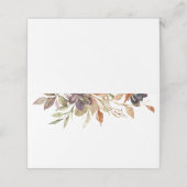 Waterverf Herfst Foliage Succulent Plaats Kaarten Plaatskaartje (Buitenkant ongevouwen)