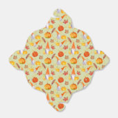 Waterverf Herfst gnomen, pompoenen en bladeren Bedankdoosjes (Uitgevouwen)