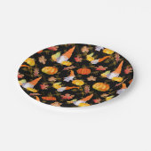 Waterverf Herfst gnomen, pompoenen en bladeren Papieren Bordje (Gekanteld)