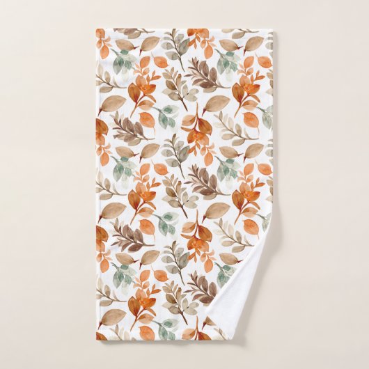 Waterverf Herfst handdoekset Bad Handdoek (Handdoek)