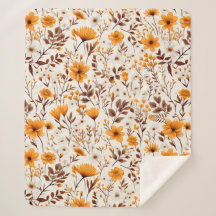 Waterverf Herfst Herfst Bloemen en Bladeren