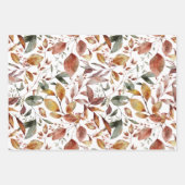 Waterverf Herfst herfst bosdieren Inpakpapier Vel (Voorkant 2)