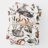 Waterverf Herfst herfst bosdieren Inpakpapier Vel (In situ)