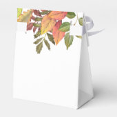 Waterverf herfst herfst bruiloft Hartelijk dank Bedankdoosjes (Achterkant)