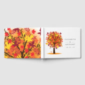 Waterverf herfst herfst herfst huwelijk gastenboek (Volledig)