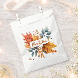 Waterverf herfst Herfst kleur bladeren Bedankzakje