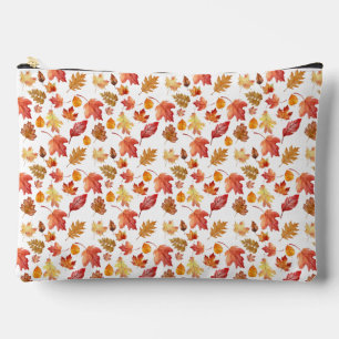 Waterverf herfst herfst laat naadloos patroon etui