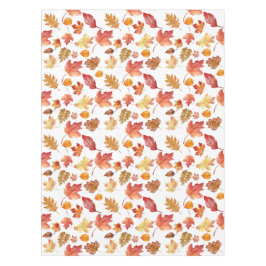 Waterverf herfst herfst laat naadloos patroon tafelkleed